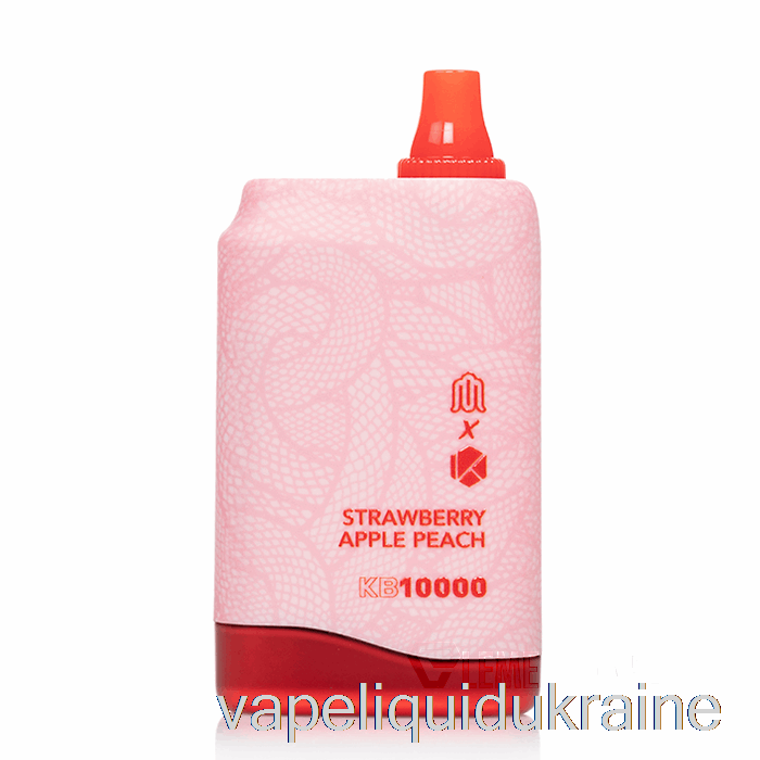 Vape Ukraine Modus x KadoBar KB10000 Disposable Strawberry Apple Peach